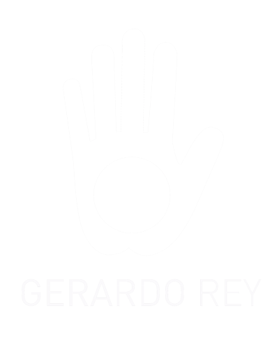 logotipo clinica fisioterapia y osteopatia gerardo rey